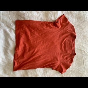 Basic Orange Madewell Tshirt